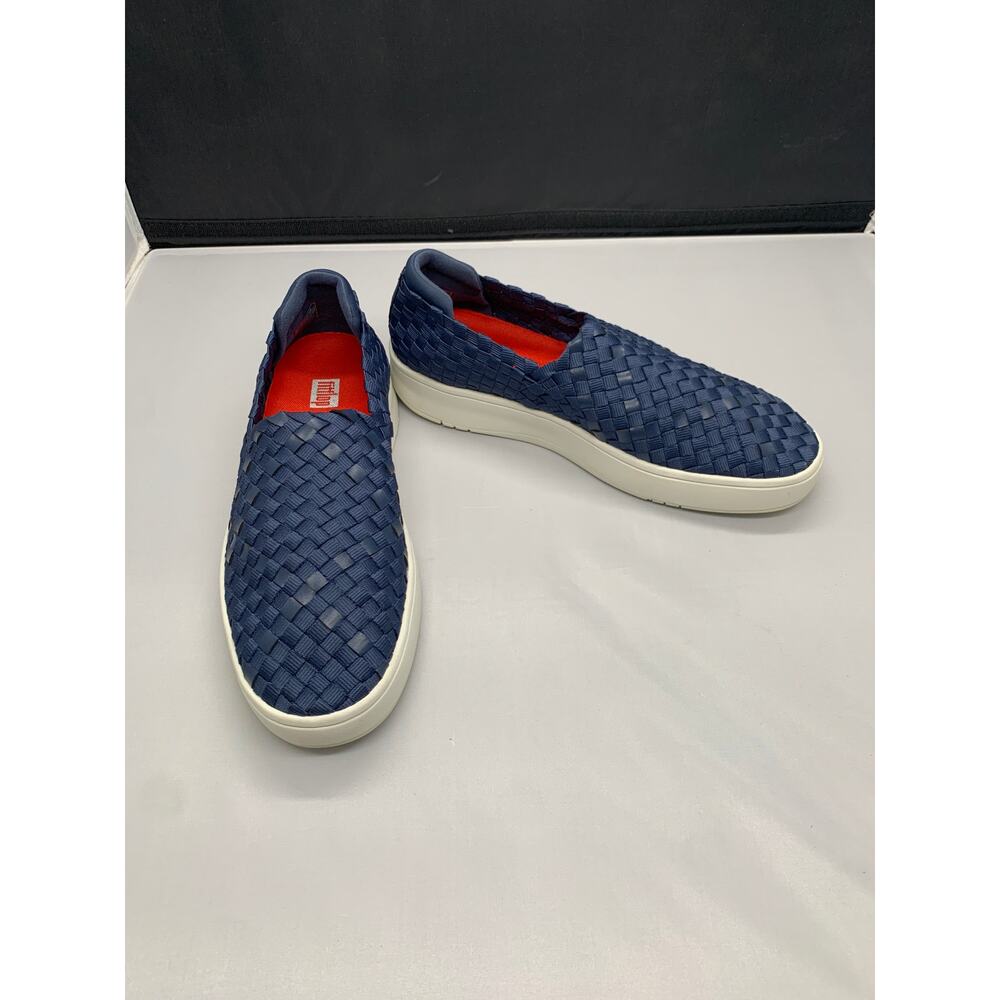 FitFlop Rally X Mens Duo-Weave Slip-Ons